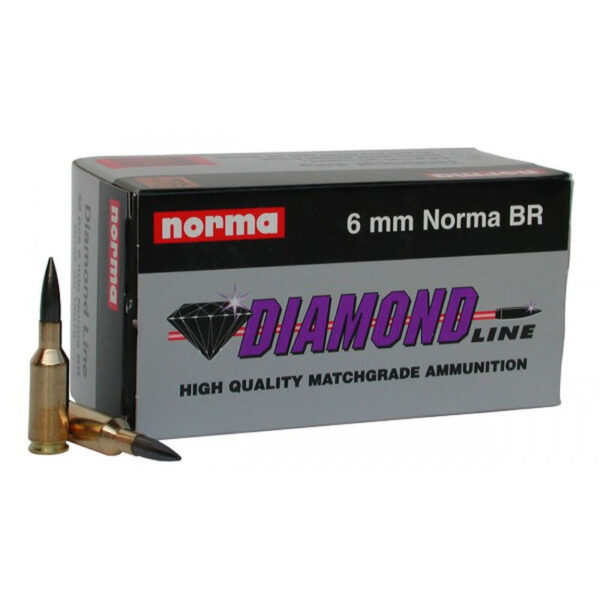 Norma Diamond Line 6mm BR Norma Ammunition
