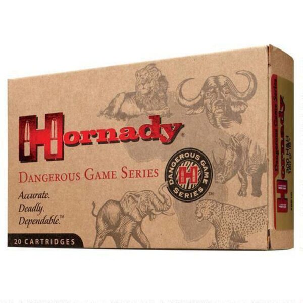 Hornady Dangerous Game 20 Rounds Ammo