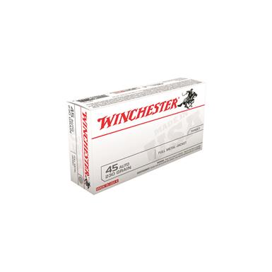 Winchester White Box .45 ACP FMJ 230 Grain 1,000 Rounds
