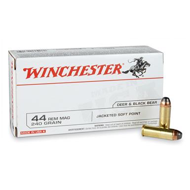 Winchester USA .44 Rem Ammo