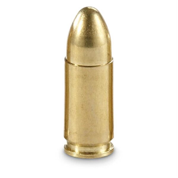 9mm Brass Ammo 50 Rounds FMJ 147 Grain Top Quality Loads